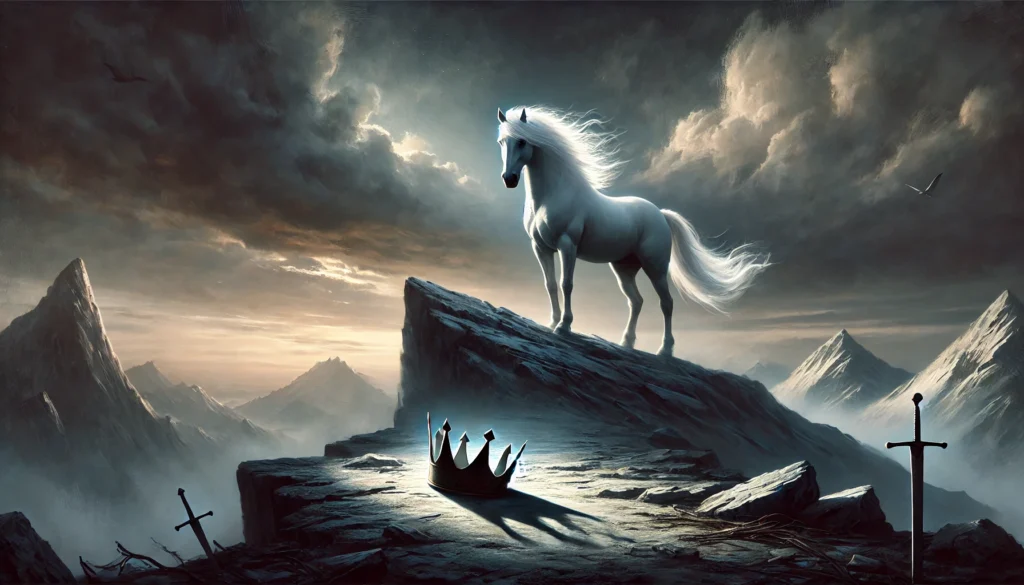 Cavaleiros do Apocalipse: O Que a Bíblia Quer Que Você Saiba 2 Imagem Representando o Cavalo Branco dos Cavaleiros do Apocalipse
