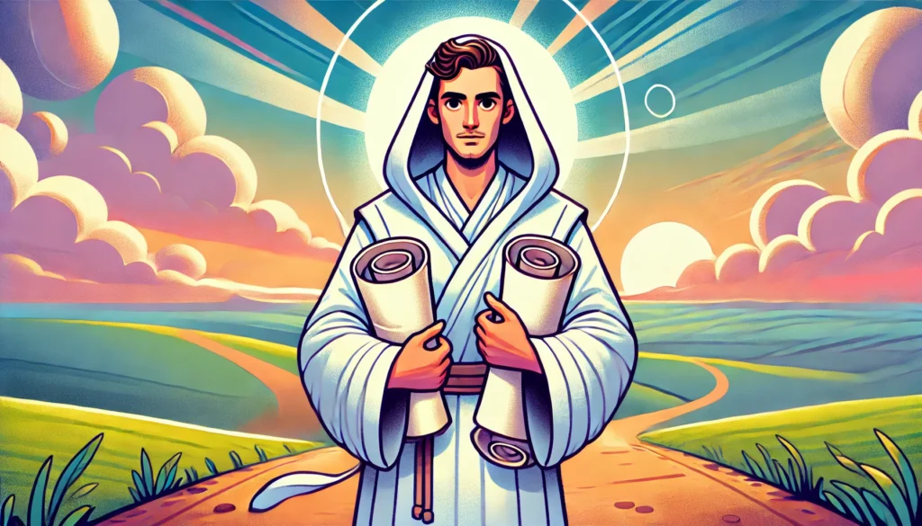 Gênesis 40: O Tempo de Deus 2 Imagem Representando Gênesis 40 e José Pronto para Entregar os Sonhos